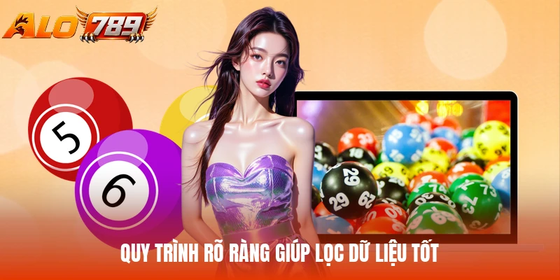 Quy trình rõ ràng giúp lọc dữ liệu tốt